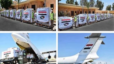 Photo of وصول طائرة المساعدات الطبية المقدمة من مصر لجمهورية الكونغو الديمقراطية وجمهورية زامبيا