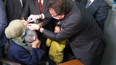 Photo of وزير التعليم العالي والقائم بأعمال وزير الصحة يطلق الحملة القومية  للتطعيم ضد شلل الأطفال