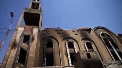 Photo of وزير الصحة ينعى ضحايا حادث حريق كنيسة أبو سيفين بامبابة