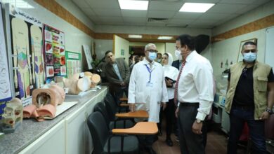 Photo of وزير الصحة يتفقد مستشفى الهرم التخصصي.. ويوجه بتطوير  مدارس التمريض الملحقة بالمستشفيات