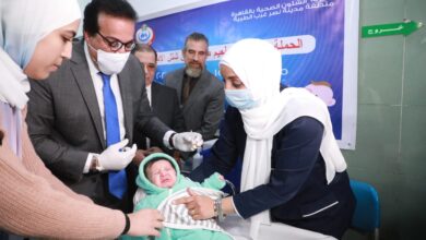 Photo of وزير الصحة يطلق الحملة القومية للتطعيم ضد مرض شلل الأطفال