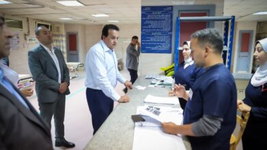 Photo of وزير الصحة فى زيارة مفاجئة لمستشفى وادي النطرون التخصصي بالبحيرة