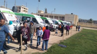 Photo of الصحة: قافلة شمال سيناء تستقبل 1615 مواطنا بالعريش وتجري 81 جراحة خلال يومين