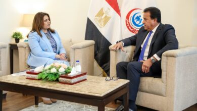 Photo of وزير الصحة يبحث مع وزيرة الهجرة  آليات تنفيذ مطالب الأطباء المصريين بالخارج