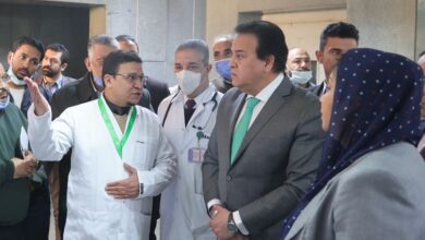 Photo of وزير الصحة يتفقد أعمال التطوير بمستشفى صدر إمبابة