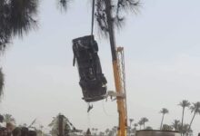 Photo of وزير الصحة يتابع حادث انقلاب سيارة ميكروباص من أعلى معدية أبوغالب بالنيل في الجيزة