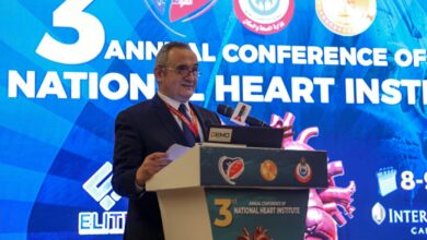 Photo of الصحة تطلق برنامج حماية القلب للرياضيين  فى المؤتمر السنوي الثالث لمعهد القلب