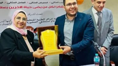 Photo of مستشفى العجوزة تحتفل باليوم العالمي للتمريض