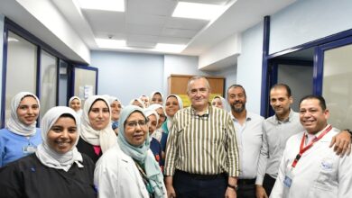 Photo of رئيس هيئة المستشفيات ومساعد وزير الصحة للمشروعات يتفقدان أعمال التطوير بمستشفى بنها التعليمي