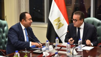 Photo of وزير الصحة يتابع مشروع تحويل فندق معهد ناصر إلى مستشفى متخصص للأطفال