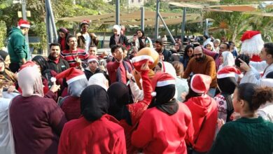 Photo of احتفالاً بالعام الجديد مع الأطفال مرضى السرطان بمستشفى 57357 ..